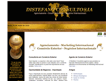 Tablet Screenshot of distefanoconsultoria.com